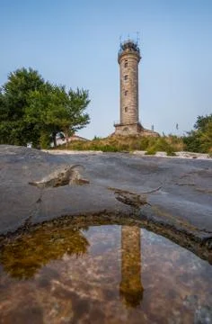 Lighthouse in Savudrija, Istria, Croatia Stock Photos