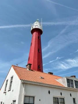 The Lighthouse of Scheveningen, The Netherlands Stock Photos