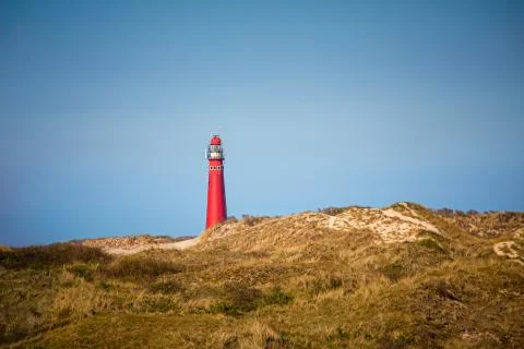 Lighthouse, Schiermonnikoog, Netherlands Stock Photos