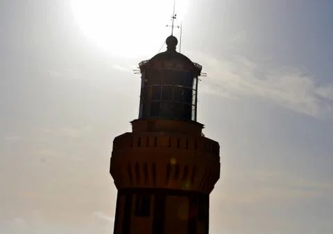 Lighthouse of the sea Stock Photos