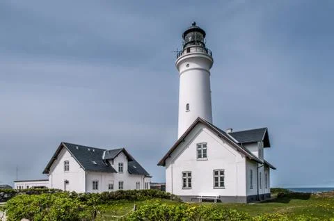 Lighthouse in Skagen, Denmark Stock Photos