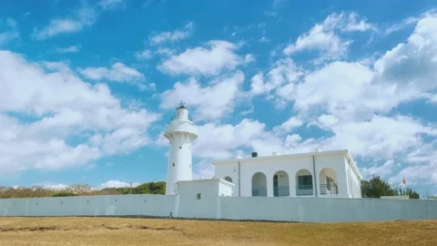 A lighthouse in southern Taiwan Vídeos de archivo 151401583