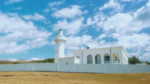 A lighthouse in southern Taiwan Vídeos de archivo 151402508