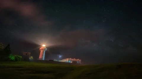 A lighthouse in southern Taiwan Vídeo Stock 171323787