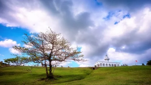 A lighthouse in southern Taiwan Видео 171324862