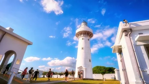A lighthouse in southern Taiwan Stock-Footage 171411264