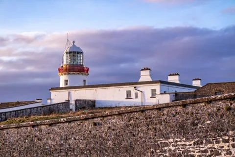 Lighthouse at St. John's Point, County Donegal, Ireland Stock Photos