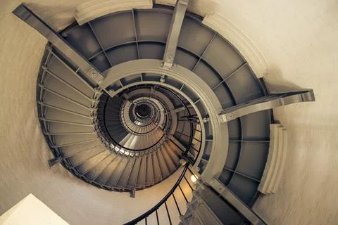Lighthouse Staircase Stock Photos