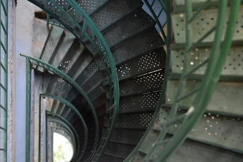 Lighthouse stairs Fotos Stock