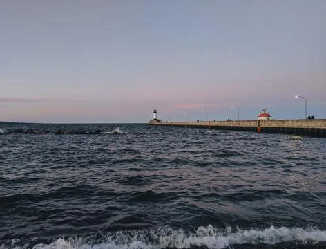 Lighthouse in the State of Minnesota Stock Photos