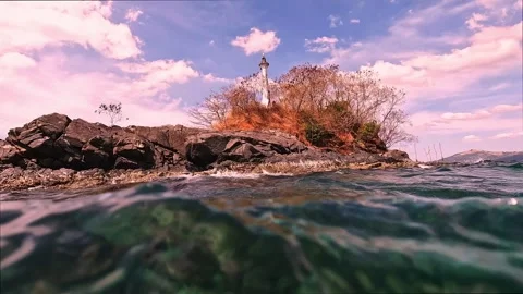 Lighthouse in Subic Stock Footage 319047614