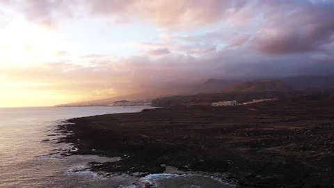 Lighthouse at the sunset Stock Footage 111438491