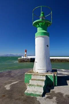Lighthouse towers 스톡 사진