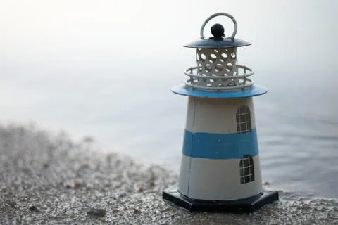 Lighthouse toy Stock Photos
