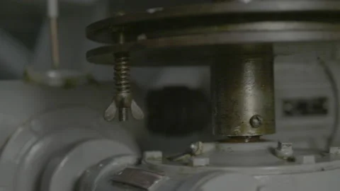 Lighthouse turning motor running Stock Footage 130282140