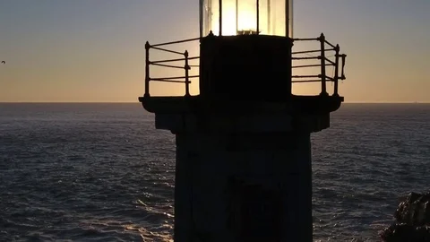 Lighthouse vertical Rise Video stock 74481777