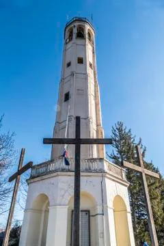 Lighthouse of Volta Foto stock