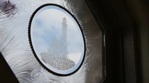 Lighthouse Window Design Stock Footage 40807200