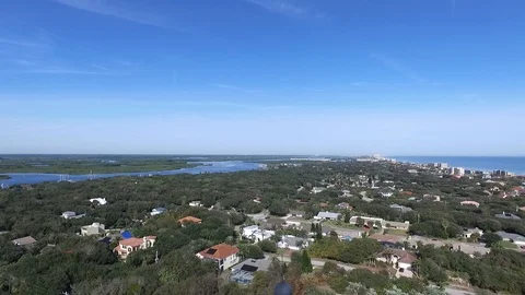 Lighthouse.PonceInlet 05 Video stock 93473950