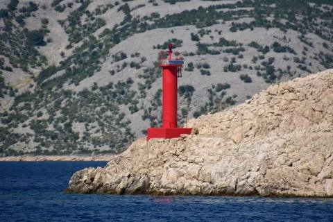 LightHouseZigljen Foto stock