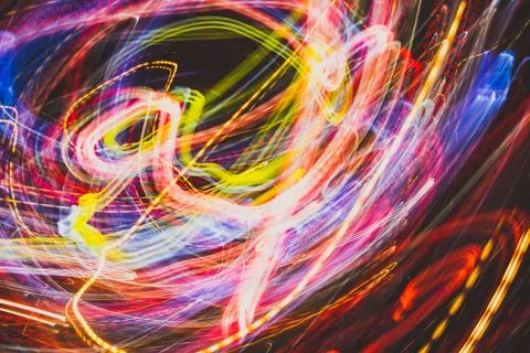 Lighting art Stock Photos