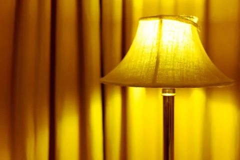 Lighting in the bedroom Stock Photos