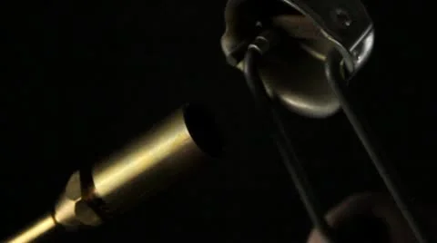 Lighting a blow torch 스톡 동영상 21266214