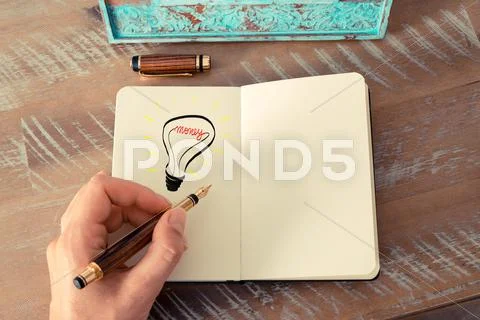 Lighting bulb as MONEY symbol and concept Stock Photos