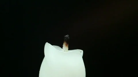 Lighting Candle Stock Footage
