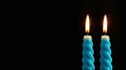 Lighting a candle Stock Footage 42245138