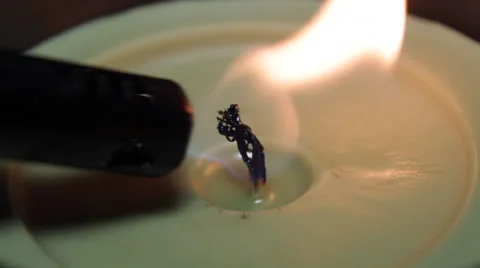 Lighting Candle Video stock 46130868