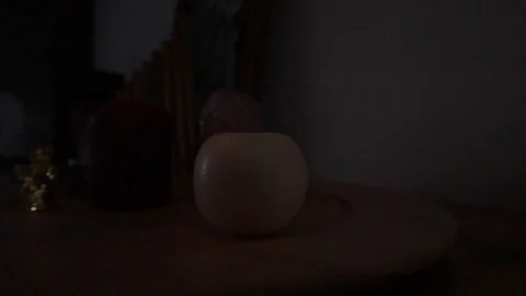 Lighting a candle  Stock Footage 111897174