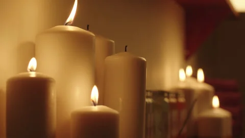 LIGHTING CANDLE Stock-Footage 141068277