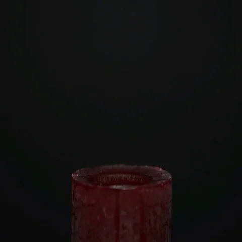 Lighting a candle with a match Stock Footage 69562824