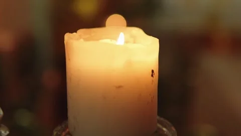 Lighting Candle with Match Vídeos de archivo 275149837