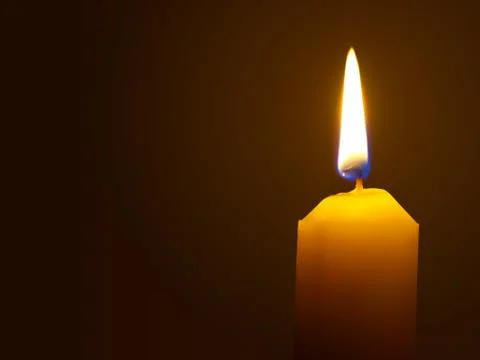 Lighting candle Foto stock