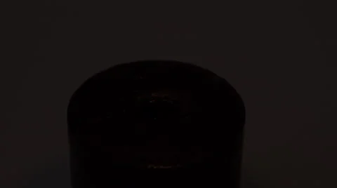 Lighting a candle in Slow Motion Stock Footage 48364699