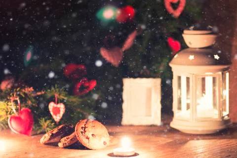 Lighting candle tree Stock Photos