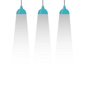 Lighting ceiling lamp Stock Illustration