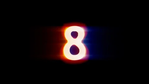 Lighting Countdown 動画素材 88423361