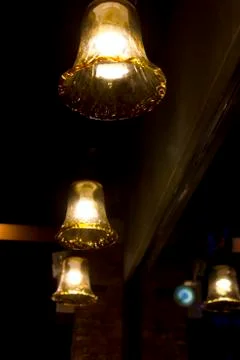 Lighting decor Stock Photos