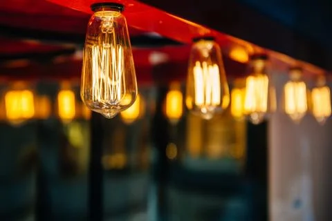 Lighting decor Stock Photos