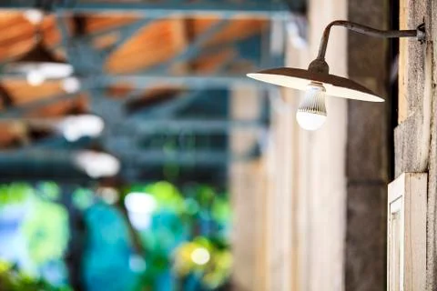 Lighting decor Foto stock