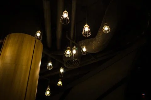 Lighting decor Stock Photos