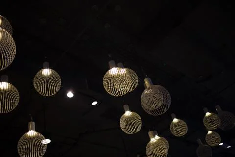 Lighting decor Stock Photos