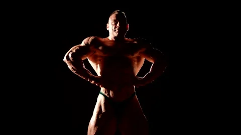 The lighting design creates the atmosphere of a professional photo shoot, adding Stock Footage 300887516