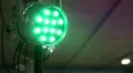 Lighting device that changes color HD Footage