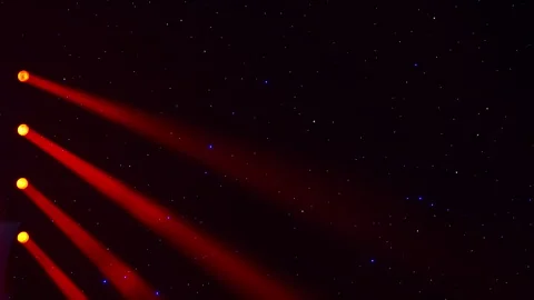 Lighting devices at the concert Stock Footage 260381680