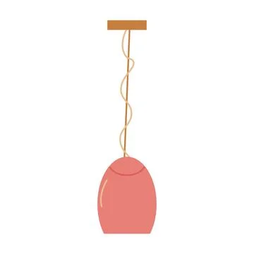 Lighting devices for decorating any home interior. Stock Illustration