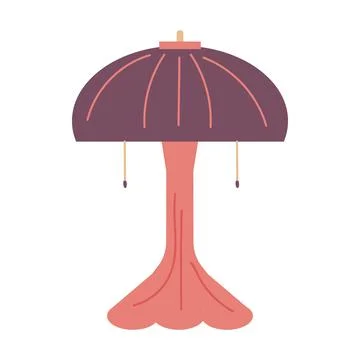 Lighting devices for decorating any home interior. Stock Illustration